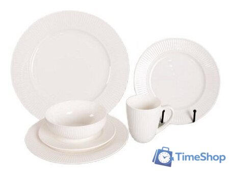 Столовый сервиз Jewel Бьянко ПС0006-33 - Изображение №2 — Интернет-магазин Time-Shop