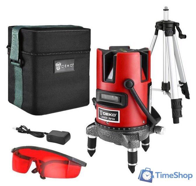 Лазерный нивелир Deko DKLL02RB Set2 065-0297 - Изображение №1 — Интернет-магазин Time-Shop