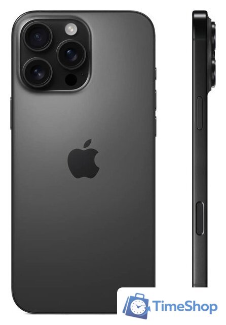 Телефон Apple iPhone 16 Pro Max Dual SIM 256GB (черный титан) - Изображение №2 — Интернет-магазин Time-Shop
