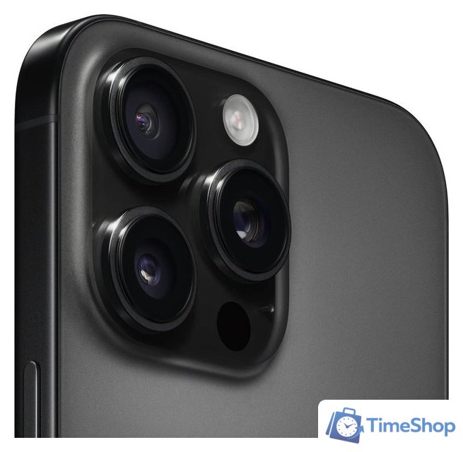 Телефон Apple iPhone 16 Pro Max Dual SIM 256GB (черный титан) - Изображение №3 — Интернет-магазин Time-Shop