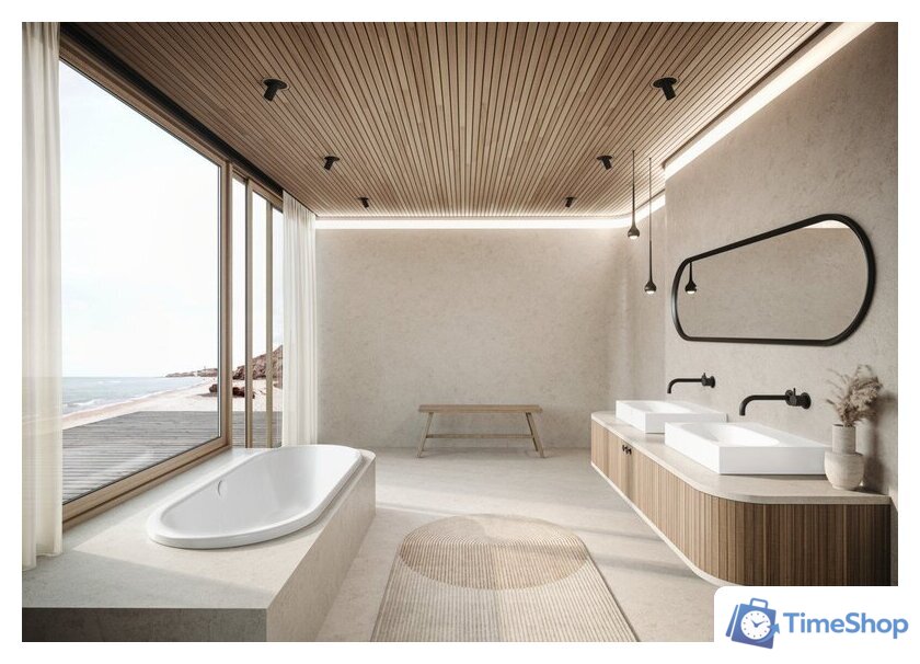 Ванна Kaldewei Centro Duo Oval 128 180x80 - Изображение №4 — Интернет-магазин Time-Shop