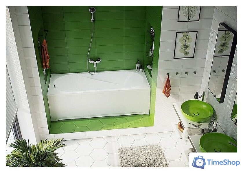 Ванна Aquatek Либерти 160x70 BER160-0000001 - Изображение №3 — Интернет-магазин Time-Shop