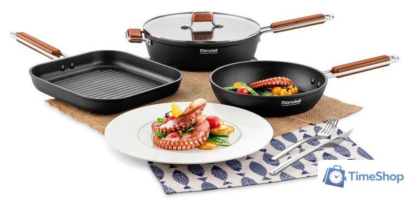 Сковорода Rondell Fjord RDA-1794 - Изображение №4 — Интернет-магазин Time-Shop