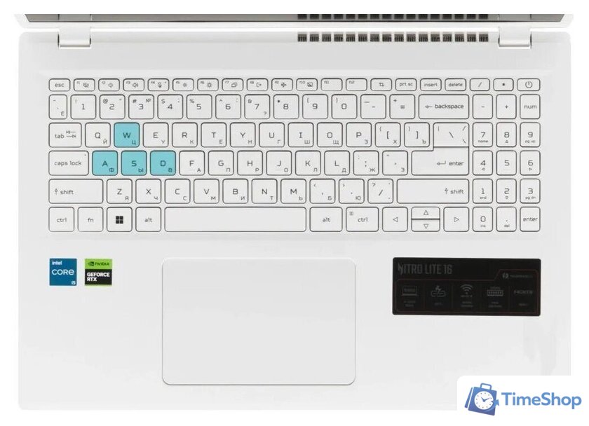 Игровой ноутбук Acer Nitro Lite 16 NL16-71G-549B NH.D29ER.001 - Изображение №8 — Интернет-магазин Time-Shop