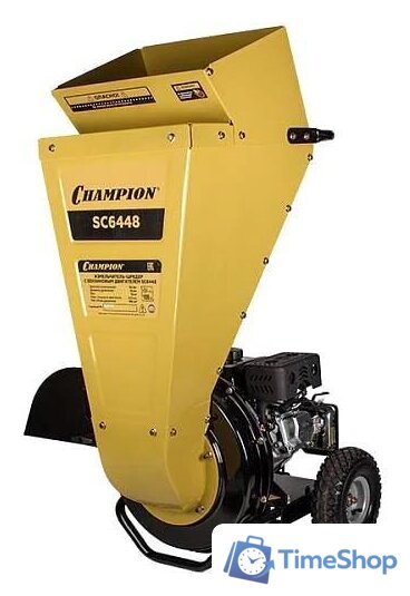 Садовый измельчитель Champion SC6448 - Изображение №3 — Интернет-магазин Time-Shop