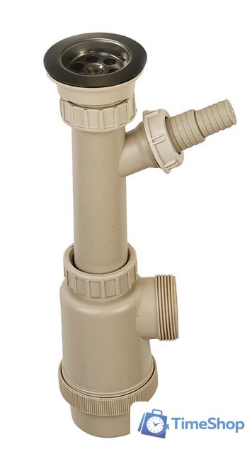 Кухонная мойка Ukinox Стандарт STD800.600 4C 0L (с сифоном) - Изображение №2 — Интернет-магазин Time-Shop