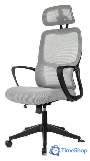 Офисное кресло Бюрократ Wise (серый) - Изображение №3 — Интернет-магазин Time-Shop