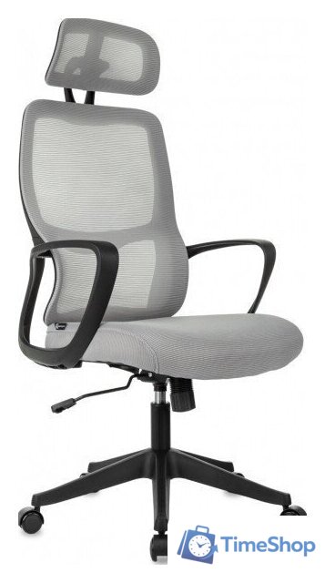 Офисное кресло Бюрократ Wise (серый) - Изображение №1 — Интернет-магазин Time-Shop