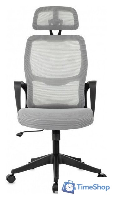 Офисное кресло Бюрократ Wise (серый) - Изображение №2 — Интернет-магазин Time-Shop