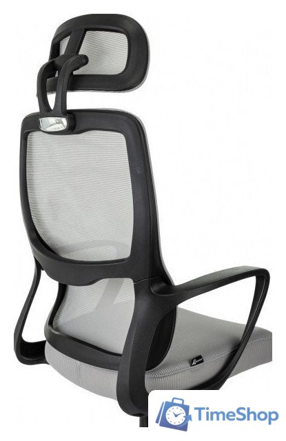 Офисное кресло Бюрократ Wise (серый) - Изображение №4 — Интернет-магазин Time-Shop