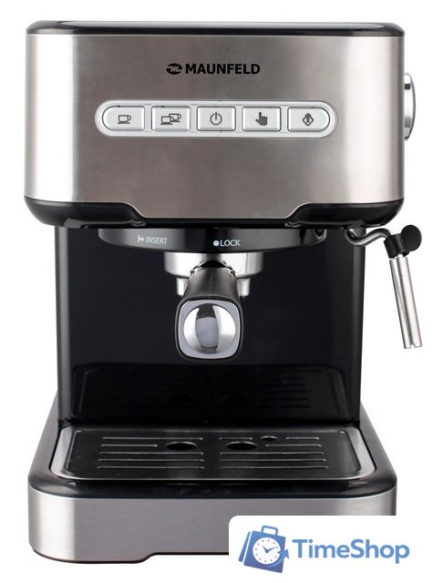 Рожковая кофеварка MAUNFELD MF-724S - Изображение №1 — Интернет-магазин Time-Shop