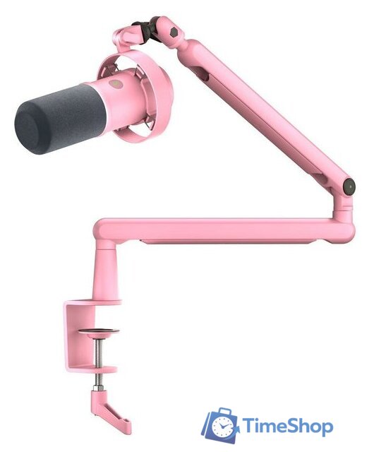 Проводной микрофон FIFINE T688 (розовый) - Изображение №1 — Интернет-магазин Time-Shop
