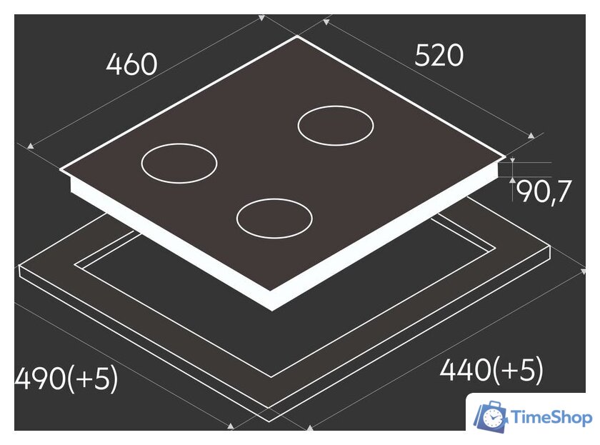 Варочная панель Making Oasis Everywhere P-3GBT - Изображение №7 — Интернет-магазин Time-Shop