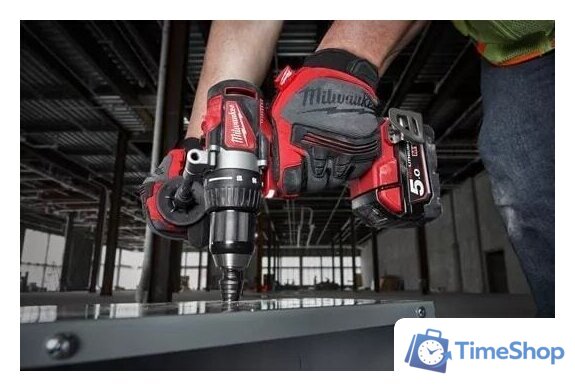 Дрель-шуруповерт Milwaukee M18 BLDD2-502X 4933464515 (с 2-мя АКБ, кейс) - Изображение №13 — Интернет-магазин Time-Shop