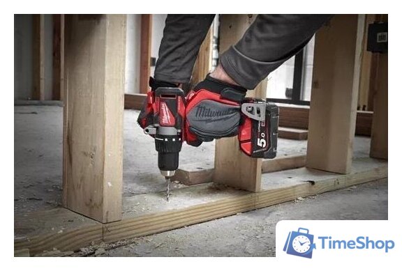 Дрель-шуруповерт Milwaukee M18 BLDD2-502X 4933464515 (с 2-мя АКБ, кейс) - Изображение №14 — Интернет-магазин Time-Shop