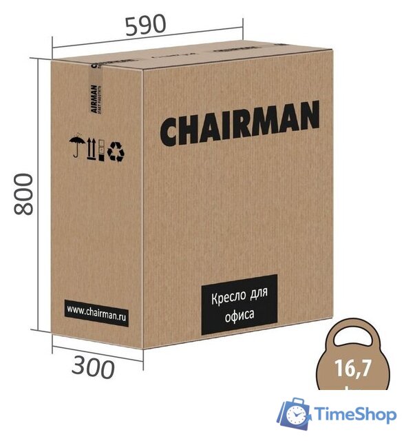 Игровое (геймерское) кресло CHAIRMAN CH26 (ткань, зеленый/бежевый) - Изображение №7 — Интернет-магазин Time-Shop