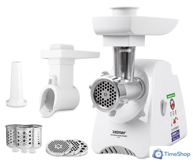 Мясорубка Zelmer ZMM5802P - Изображение №1 — Интернет-магазин Time-Shop