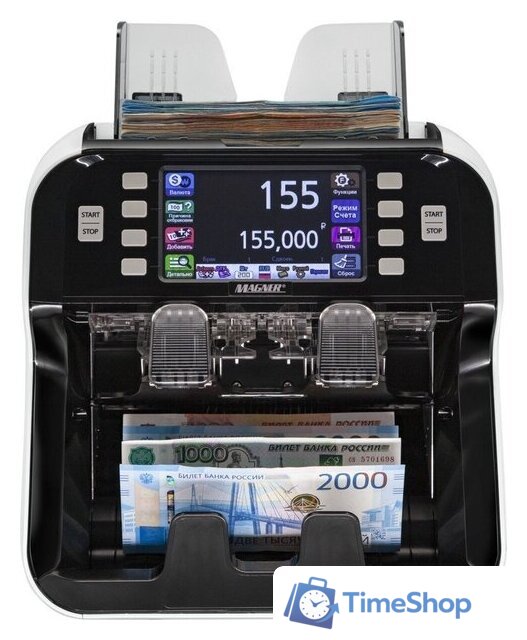 Счетчик-сортировщик банкнот Magner 155V - Изображение №2 — Интернет-магазин Time-Shop