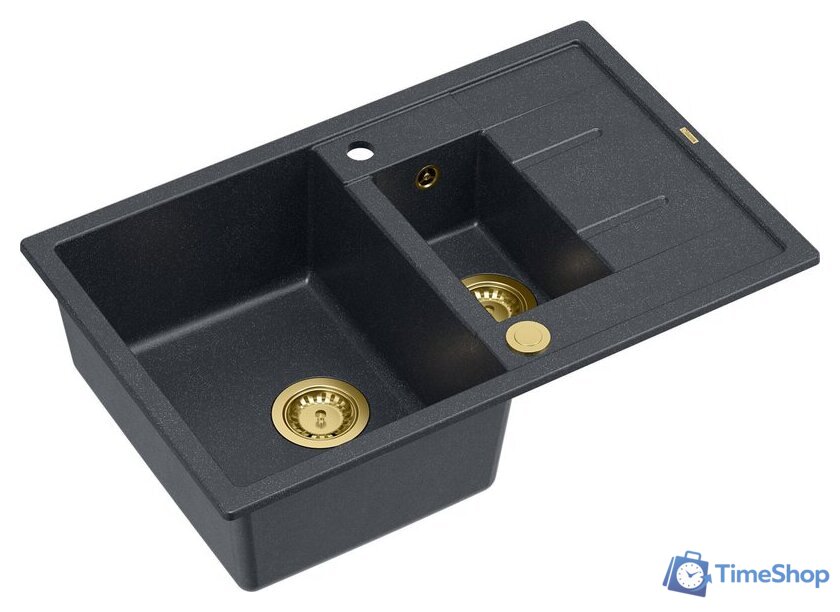 Кухонная мойка Quadron HB8224U8-G1_P2O - Изображение №1 — Интернет-магазин Time-Shop