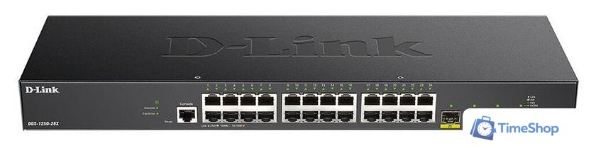 Управляемый коммутатор 2-го уровня D-Link DGS-1250-28X/A1A - Изображение №1 — Интернет-магазин Time-Shop