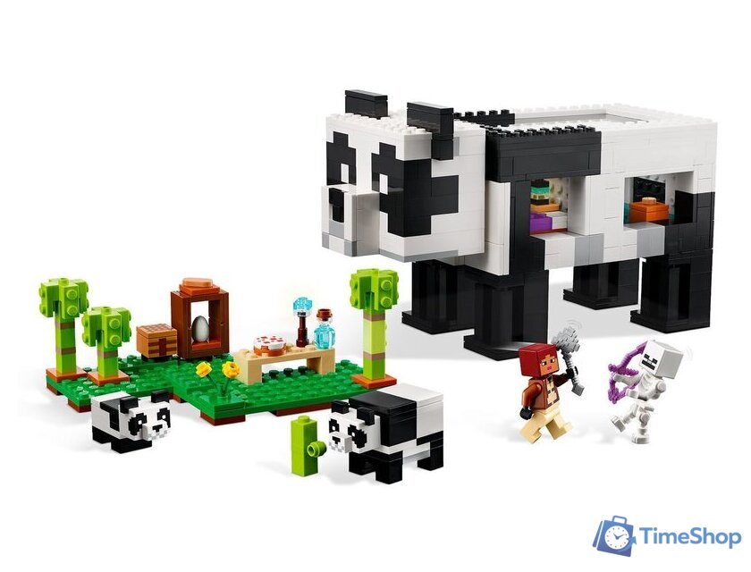 Конструктор LEGO Minecraft 21245 Дом Панды - Изображение №3 — Интернет-магазин Time-Shop