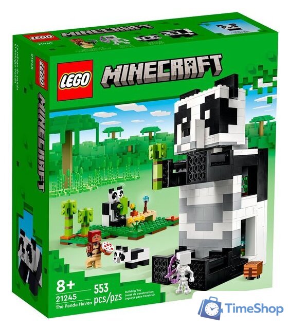 Конструктор LEGO Minecraft 21245 Дом Панды - Изображение №1 — Интернет-магазин Time-Shop