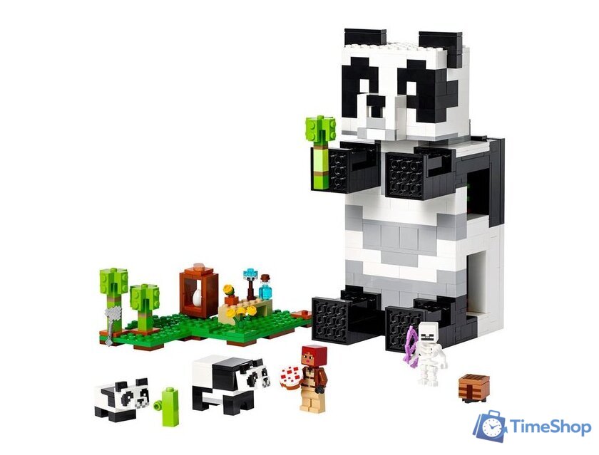 Конструктор LEGO Minecraft 21245 Дом Панды - Изображение №2 — Интернет-магазин Time-Shop
