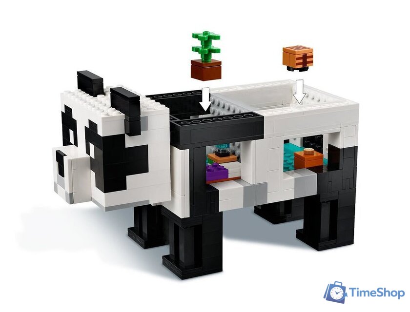 Конструктор LEGO Minecraft 21245 Дом Панды - Изображение №4 — Интернет-магазин Time-Shop