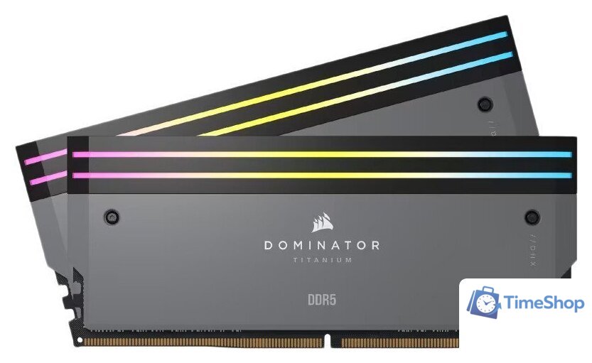 Оперативная память Corsair Dominator Titanium RGB 2x32ГБ DDR5 6000 МГц CMP64GX5M2B6000Z30 - Изображение №1 — Интернет-магазин Time-Shop