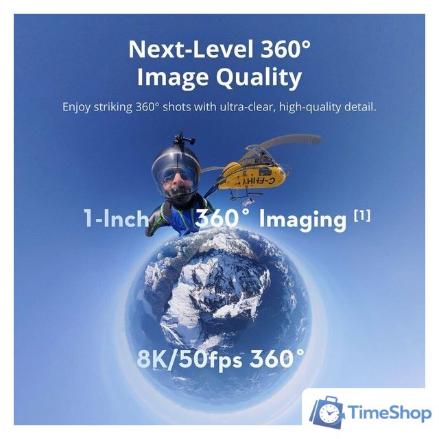 Экшен-камера DJI Osmo 360 Adventure Combo - Изображение №15 — Интернет-магазин Time-Shop