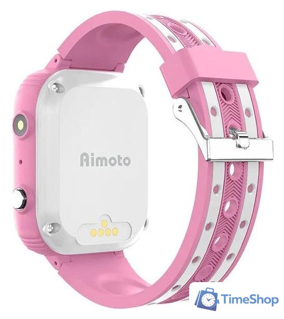 Детские умные часы Aimoto Indigo (белый/розовый) - Изображение №3 — Интернет-магазин Time-Shop