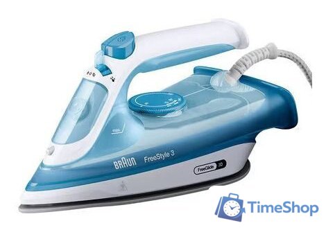 Утюг Braun FreeStyle 3 FI 3144 BL - Изображение №1 — Интернет-магазин Time-Shop