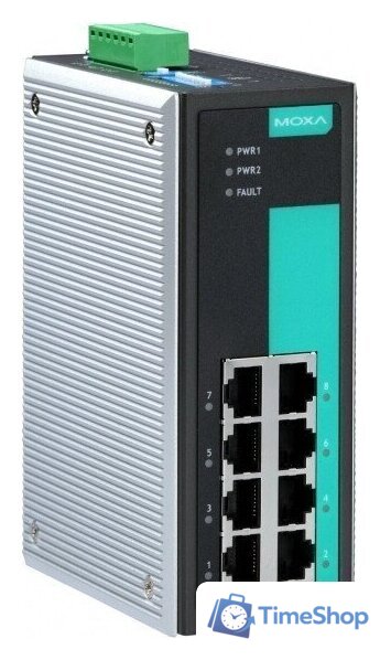 Неуправляемый коммутатор Moxa EDS-G308 - Изображение №1 — Интернет-магазин Time-Shop