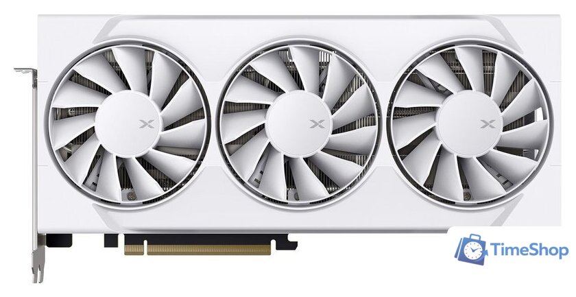 Видеокарта XFX Swift AMD Radeon RX 9060 XT OC White Triple Fan Gaming Edition RX-96TS316W7 - Изображение №1 — Интернет-магазин Time-Shop