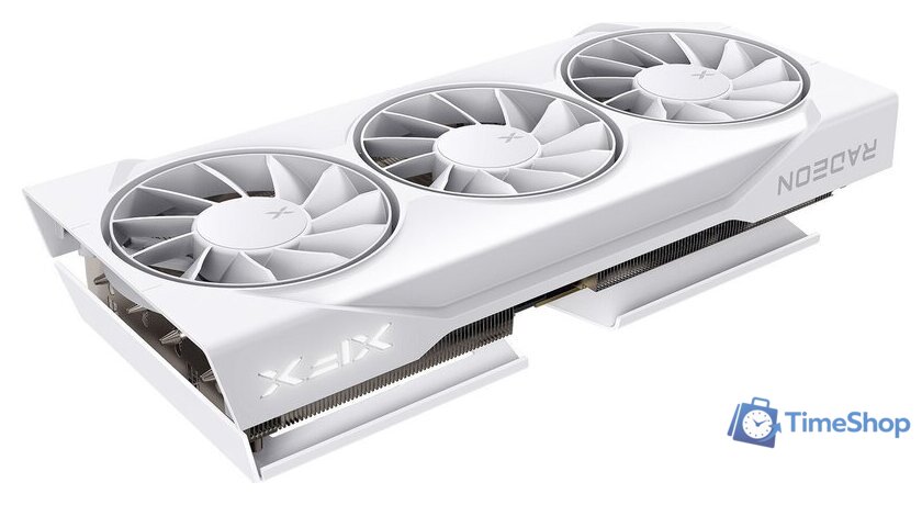 Видеокарта XFX Swift AMD Radeon RX 9060 XT OC White Triple Fan Gaming Edition RX-96TS316W7 - Изображение №2 — Интернет-магазин Time-Shop