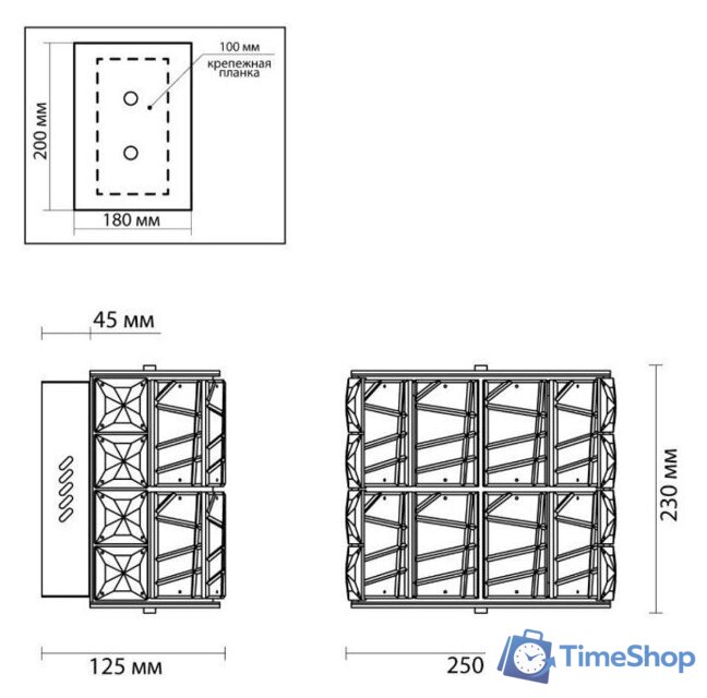 Бра Odeon Light Version 5071/32WL - Изображение №4 — Интернет-магазин Time-Shop