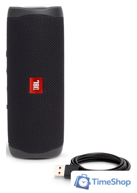 Беспроводная колонка JBL Flip 5 (черный) - Изображение №5 — Интернет-магазин Time-Shop