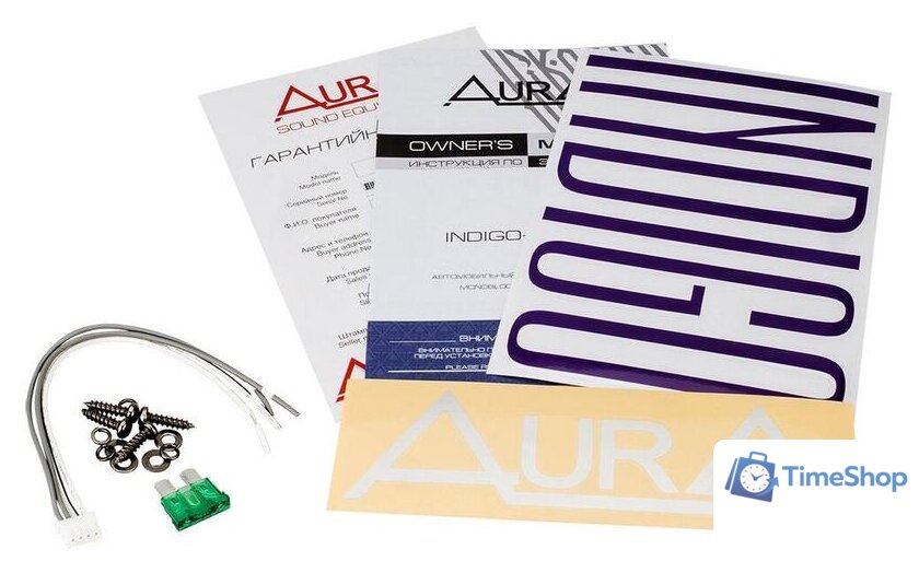 Автомобильный усилитель Aura Indigo-2.80 - Изображение №5 — Интернет-магазин Time-Shop