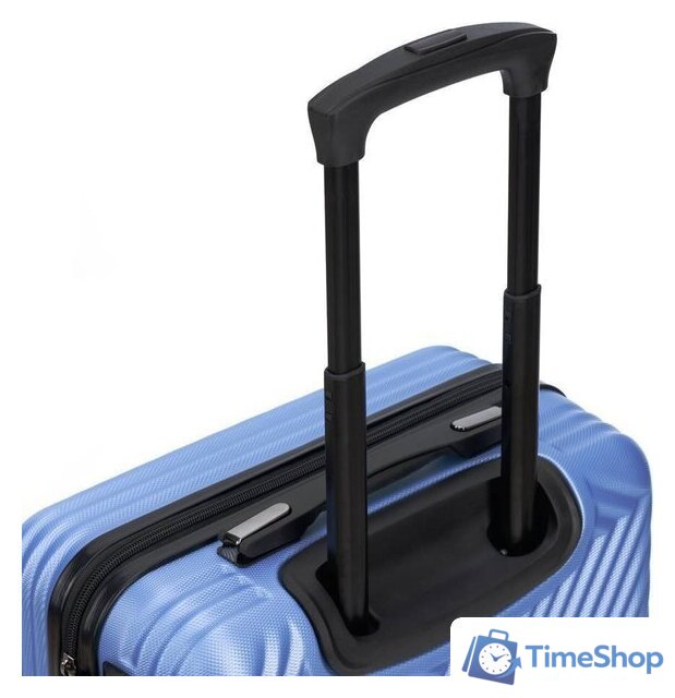 Чемодан-спиннер Torber T1919S 55 см (синий) - Изображение №5 — Интернет-магазин Time-Shop
