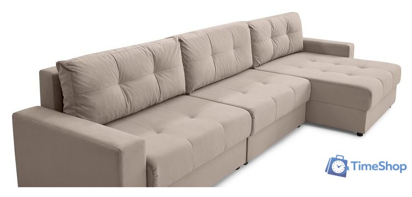 Угловой диван Mio Tesoro Манчестер 292 1.5ек-1.5ек-1.5пф (1101 бежевый) - Изображение №3 — Интернет-магазин Time-Shop