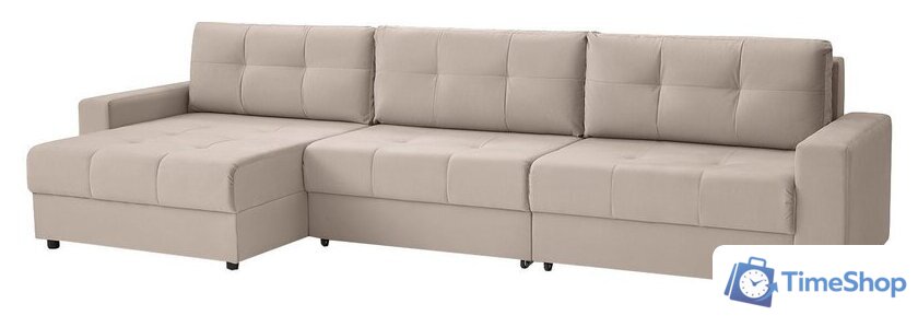 Угловой диван Mio Tesoro Манчестер 292 1.5ек-1.5ек-1.5пф (1101 бежевый) - Изображение №1 — Интернет-магазин Time-Shop