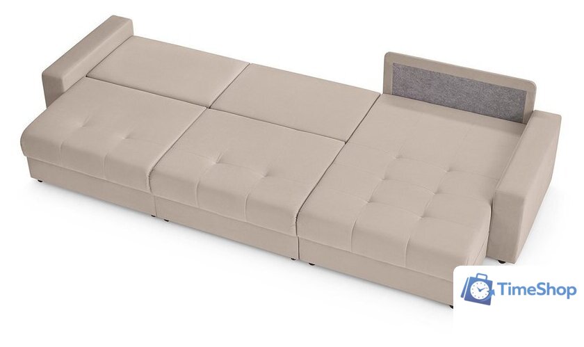 Угловой диван Mio Tesoro Манчестер 292 1.5ек-1.5ек-1.5пф (1101 бежевый) - Изображение №9 — Интернет-магазин Time-Shop