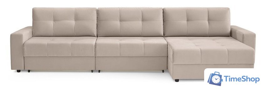 Угловой диван Mio Tesoro Манчестер 292 1.5ек-1.5ек-1.5пф (1101 бежевый) - Изображение №2 — Интернет-магазин Time-Shop