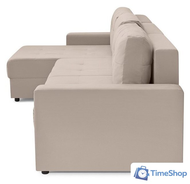 Угловой диван Mio Tesoro Манчестер 292 1.5ек-1.5ек-1.5пф (1101 бежевый) - Изображение №4 — Интернет-магазин Time-Shop