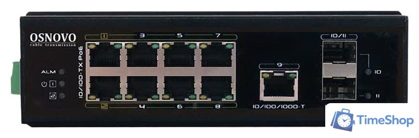 Неуправляемый коммутатор Osnovo SW-60812/I - Изображение №1 — Интернет-магазин Time-Shop