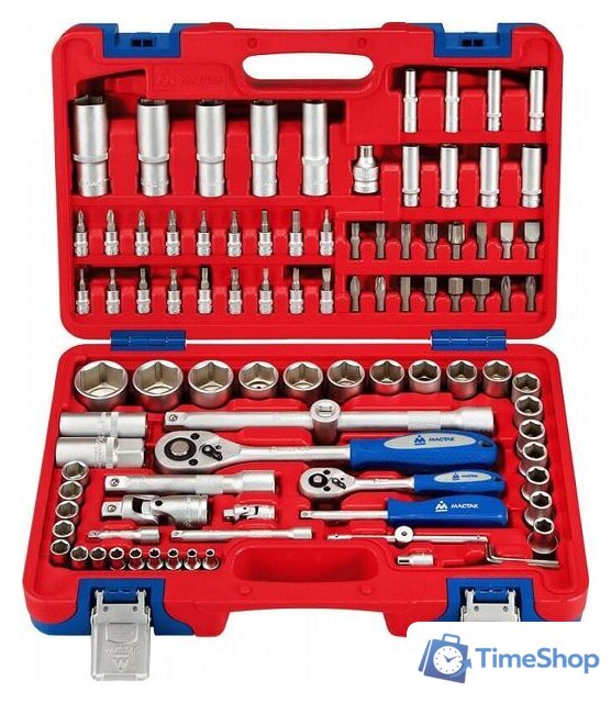 Универсальный набор инструментов Мастак 01-094C (94 предмета) - Изображение №2 — Интернет-магазин Time-Shop