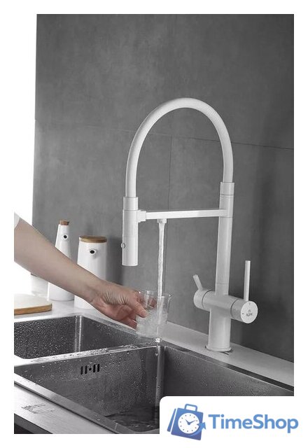 Смеситель Rose R958C (белый) - Изображение №9 — Интернет-магазин Time-Shop