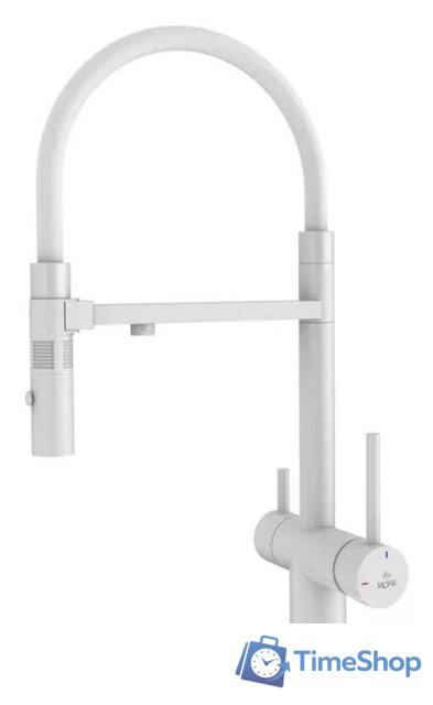 Смеситель Rose R958C (белый) - Изображение №1 — Интернет-магазин Time-Shop