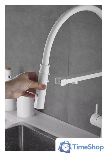 Смеситель Rose R958C (белый) - Изображение №8 — Интернет-магазин Time-Shop