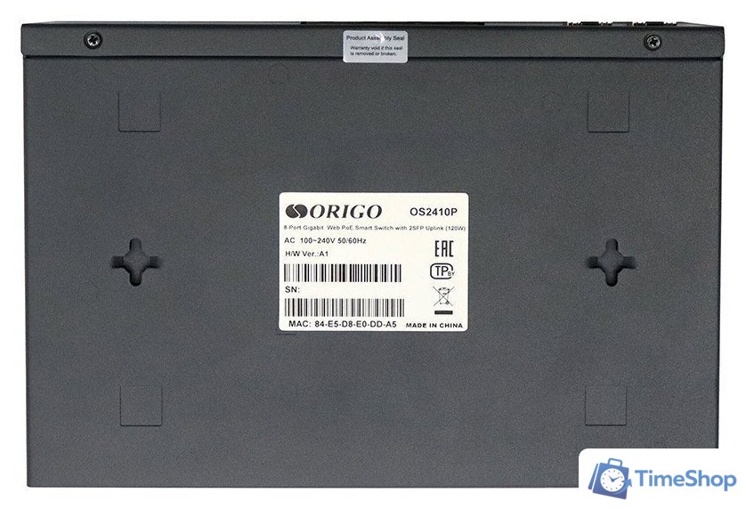 Управляемый коммутатор 2-го уровня Origo OS2410P/120W/A1A - Изображение №4 — Интернет-магазин Time-Shop